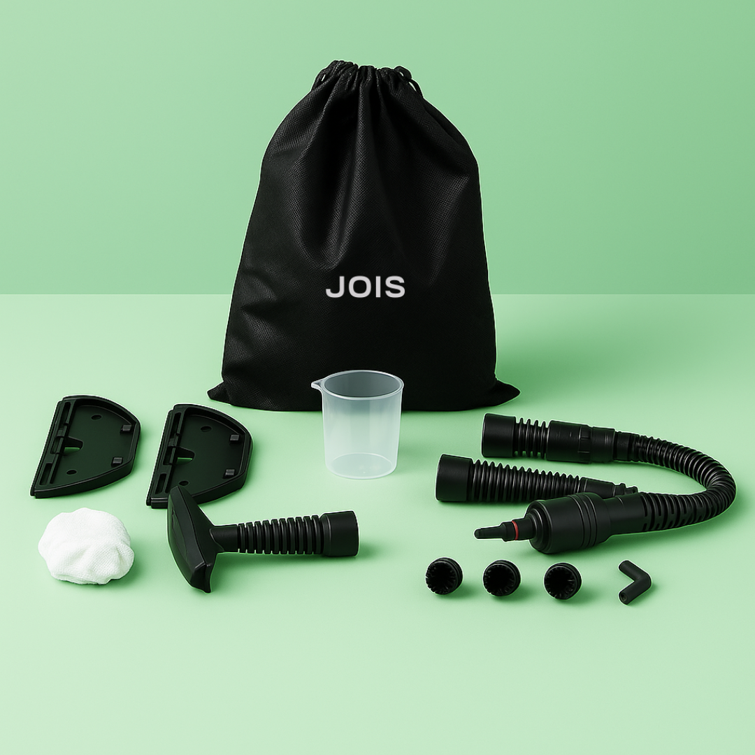 Пароочиститель Jois Go 10 аксессуаров (насадок) в комплекте